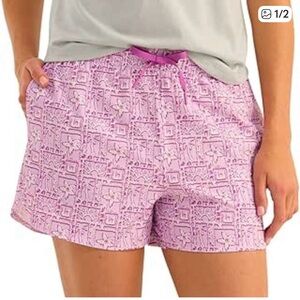 Light Pink Patterned shorts